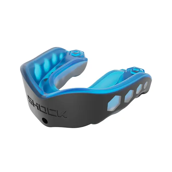 Shock Doctor Mundschutz Gel Max blau / schwarz Erwachsene