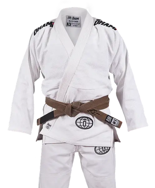 OKAMI BJJ Gi Enso White