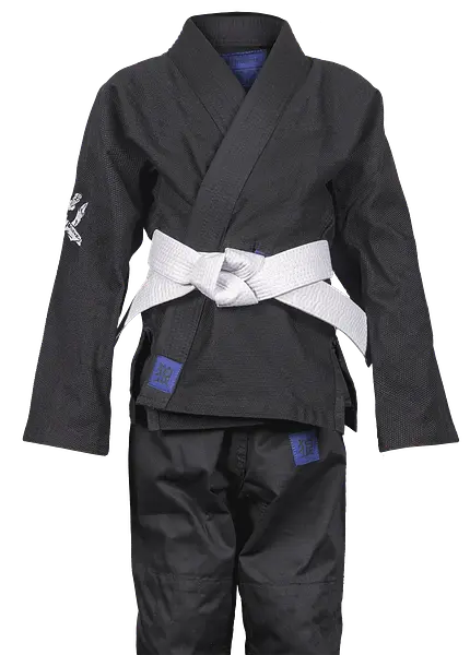 OKAMI Kids BJJ Gi Set Hajimari black