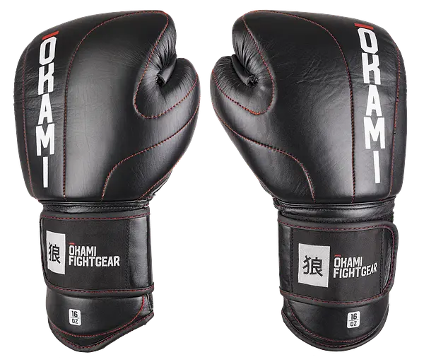 Okami fightgear Boxing Glove Air Tec Black
