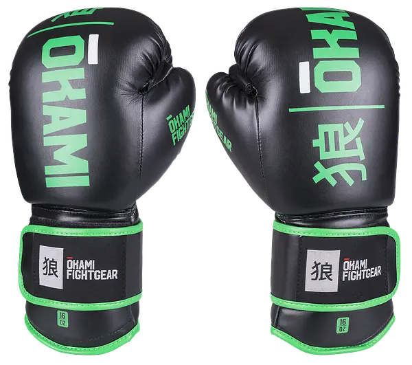 Okami Fightgear Boxhandschuhe Black Rumble