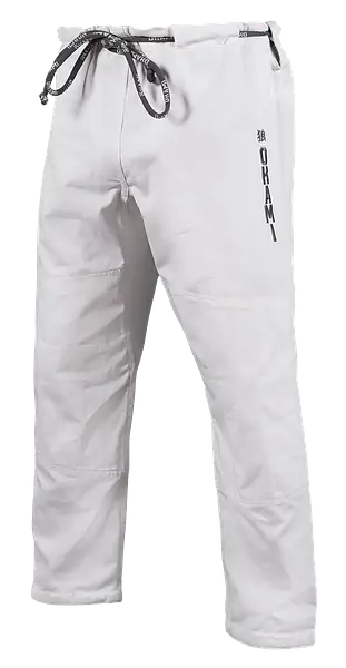 OKAMI BJJ &amp; Luta Livre Gi Hose Everyday Weiß
