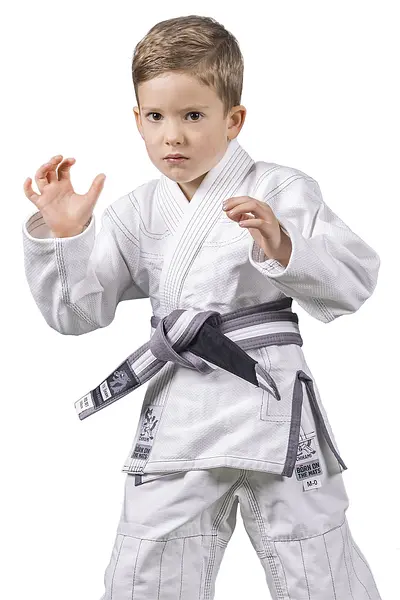 OKAMI Kids BJJ Gi Chikami – white