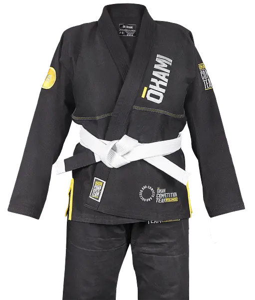 OKAMI Ladies BJJ Gi Competition Team V2 black