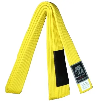 Okami Kids BJJ Belt gelb
