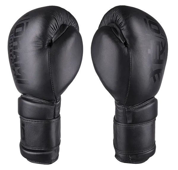 OKAMI FIGHTGEAR Boxing Gloves Competitor V2 Black/Black