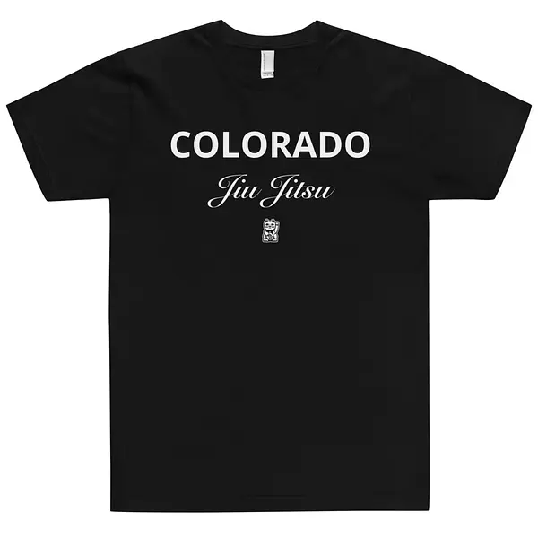 Custom BJJ Tee - Black