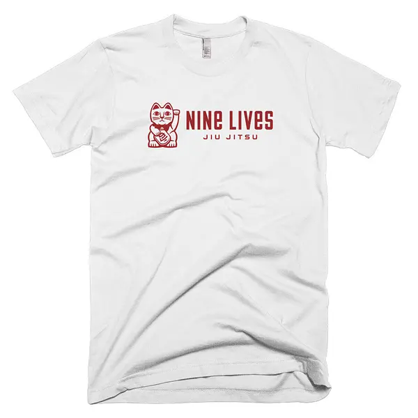 Nine Lives Type Tee - White
