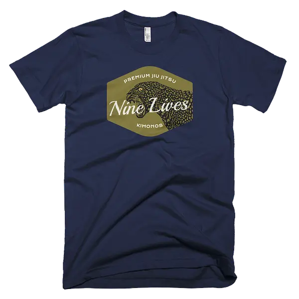 Cheetah Tee - Navy