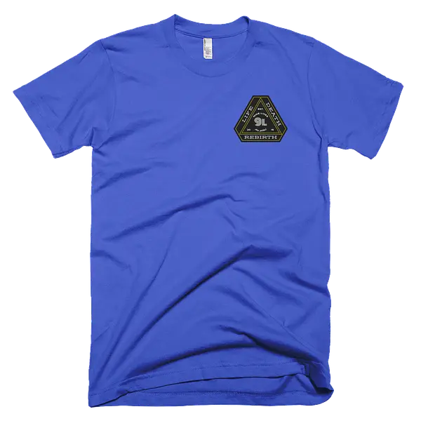 Life and Death Tee - Blue
