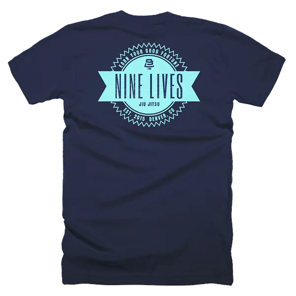 Good Fortune Tee - Navy