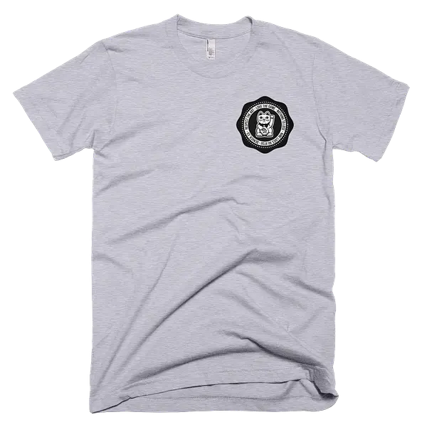 Nine Lives Seal Tee - Heather Grey