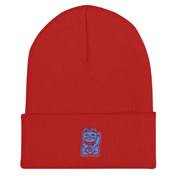 Blood and Blue Beanie