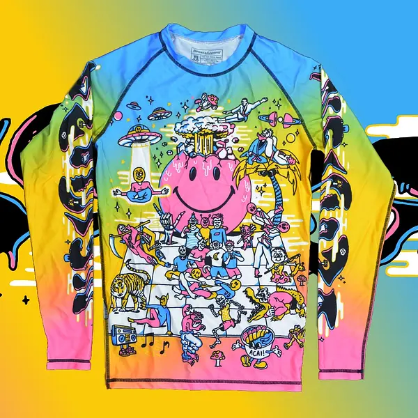 Happy Grappler Rashguard