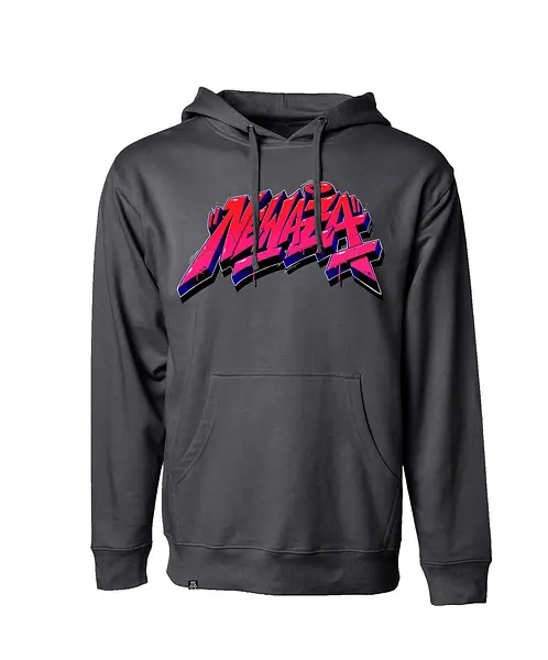 Newaza Street Effect Hoodie - Grey