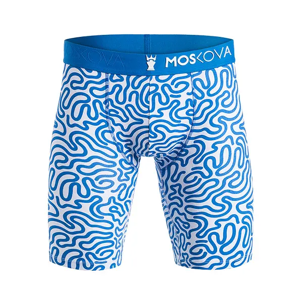 M2 LONG COTTON - LABYRINTHE BLUE - LABL