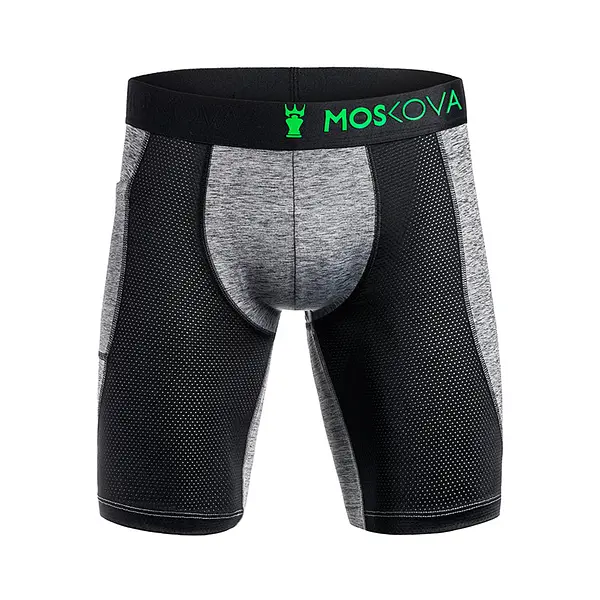 M2 Tech Long Wicking Grey Black - GRBK
