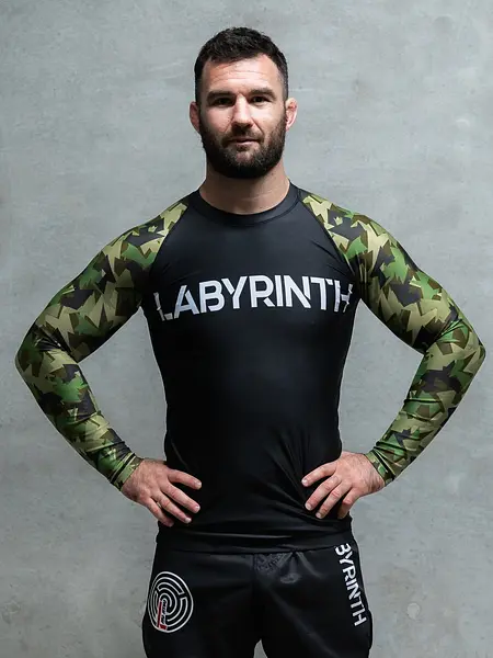 Camo Rashguard (Long Sleeve) — LABYRINTH Co.