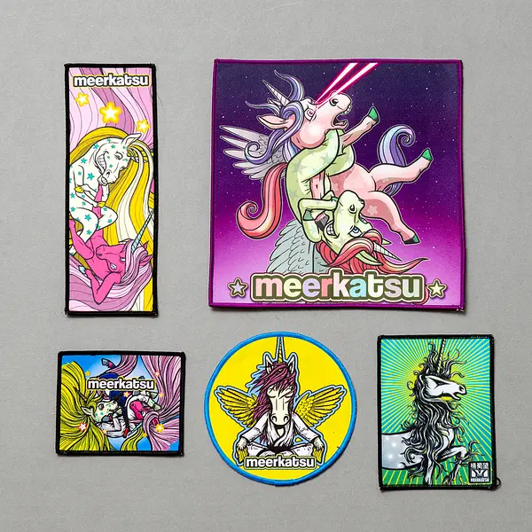 Unicorn Meerkatsu Patch Set