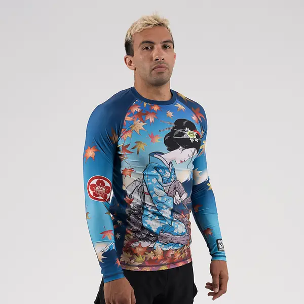 Graceful Kimura II – Long Sleeve Rashguard