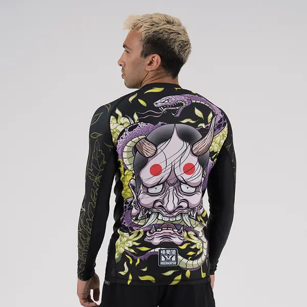 The Laughing Hannya – Long Sleeve Rashguard