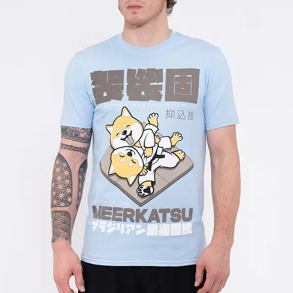 Meerkatsu Kawaii Kesa Gatame Tee