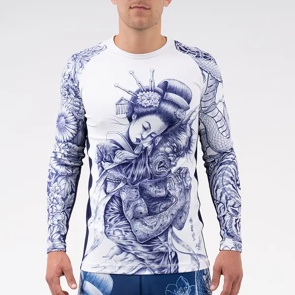 Heavenly Mata Leão – Long Sleeve Rashguard