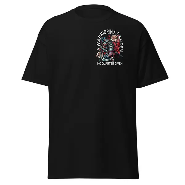 Warrior in a Garden shirt