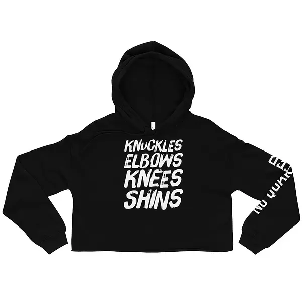 Knuckles Crop Hoodie