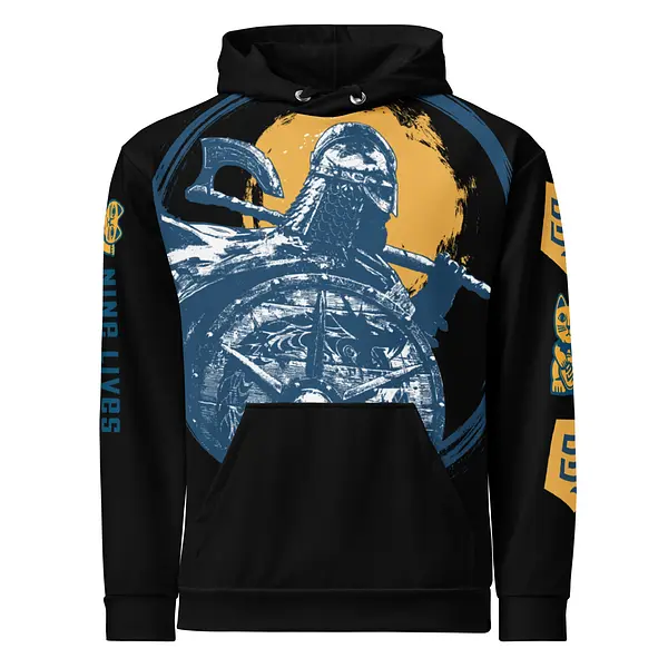 Nine Lives x Marina High School All Over Hoodie - Student