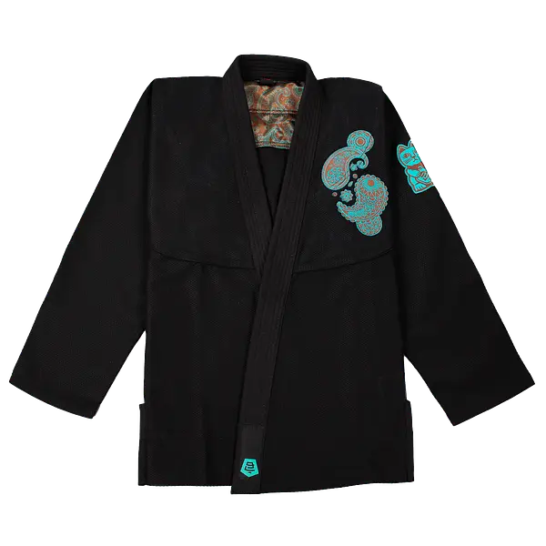 Chapter 13 - Paisley - Black - Jiu Jitsu Gi