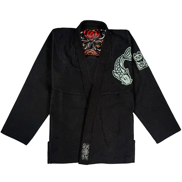 Chapter 12 - Koi - Black - Jiu Jitsu Gi