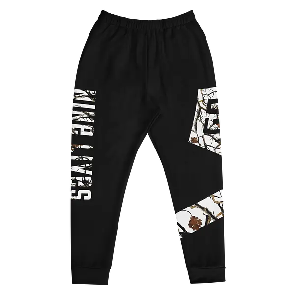Snow Tree Camo Joggers - Camo Black