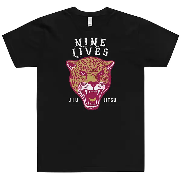 Leopard Tee - Black