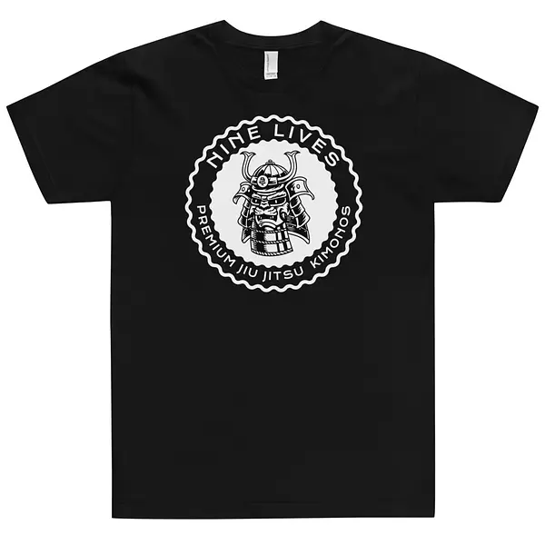 Samurai Cat Tee- Black