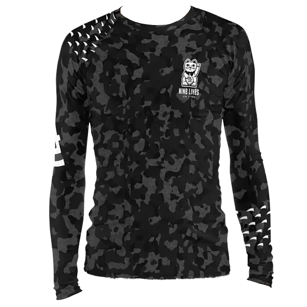 Claw Rashguard - Camo Black