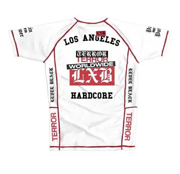 Terror White Rash Guard