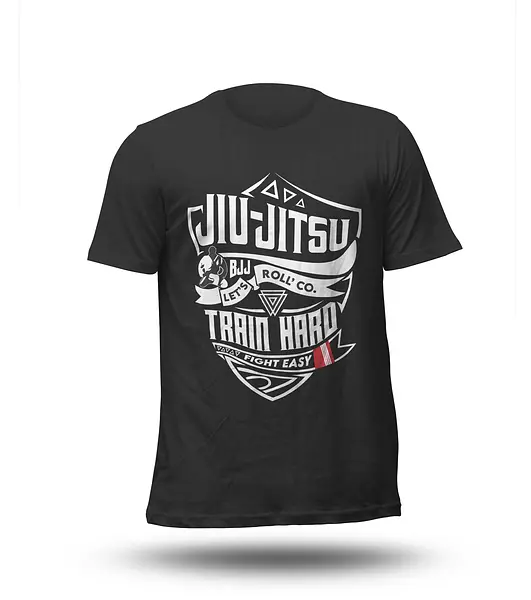 Polera Let’s Roll Jiu jitsu Train Hard