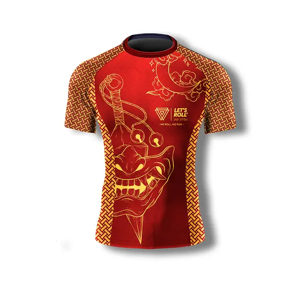 Rashguard Let’s Roll Oni fury