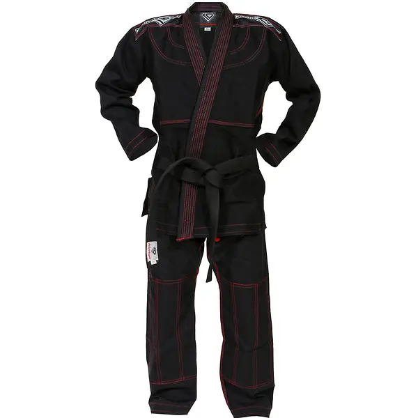KO Sports Gear’s Black, Kids Gi – BJJ Kimono and Pants – For Jiu Jitsu – CLOSEOUT PRICE