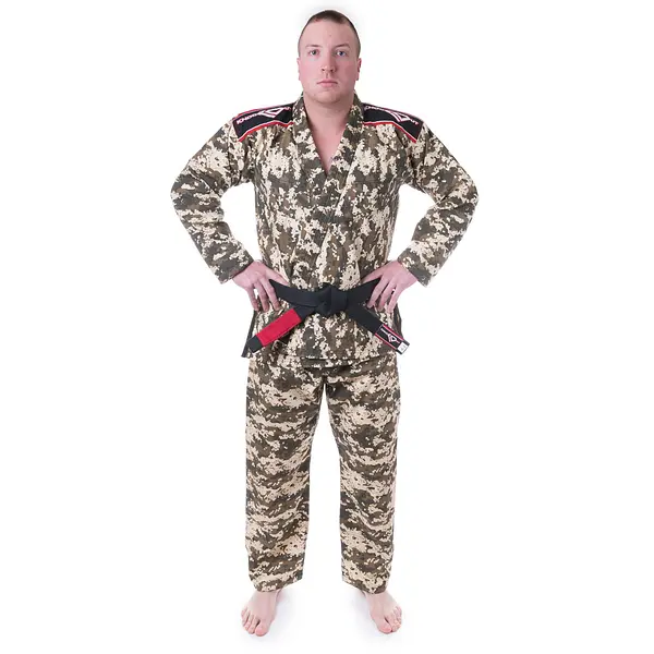 KO Sports Gear’s Camo Gi – BJJ Kimono and Pants – Light-Weight Rip Stop – For Jiu Jitsu – CLOSEOUT