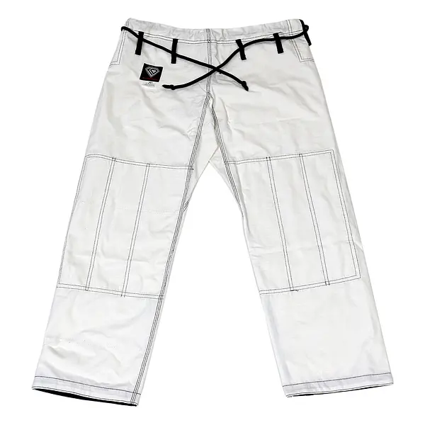 KO Sports Gear’s White Gi Pants – Rip Stop – For Jiu Jitsu