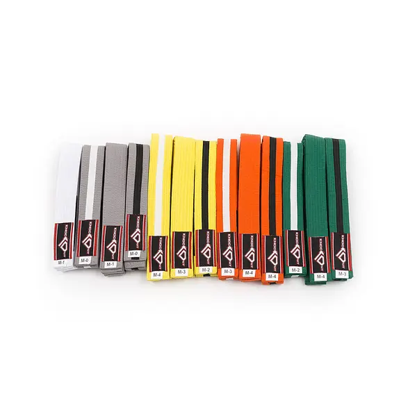 BJJ Brazilian Jiu Jitsu Kids Gi Belts by KO Sports Gear – 100% Cotton