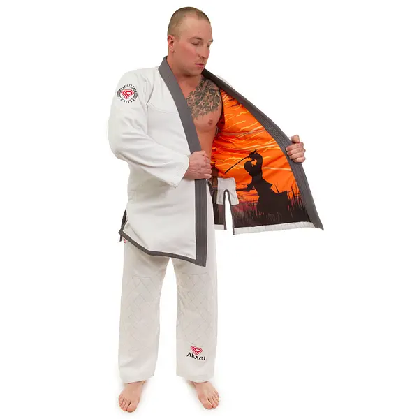 KO Sports Gear’s Kids Akagi Hemp Blend Gi – BJJ Kimono and Pants – for Jiu Jitsu – CLOSEOUT PRICED