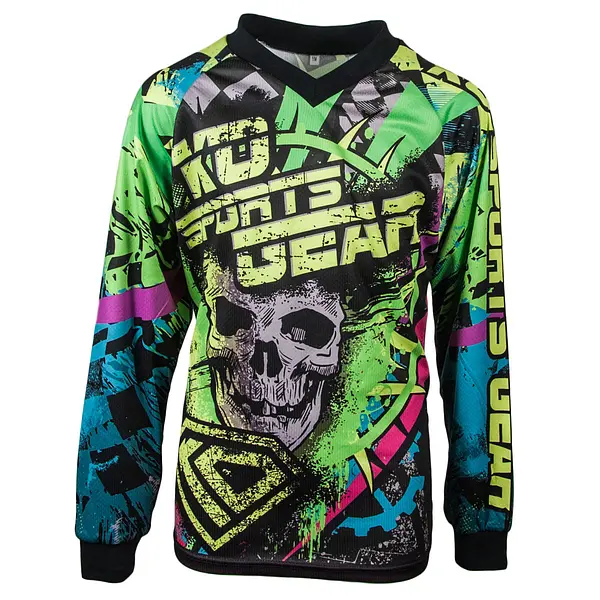 Motocross Jersey from KO Sports Gear – Skull Design
