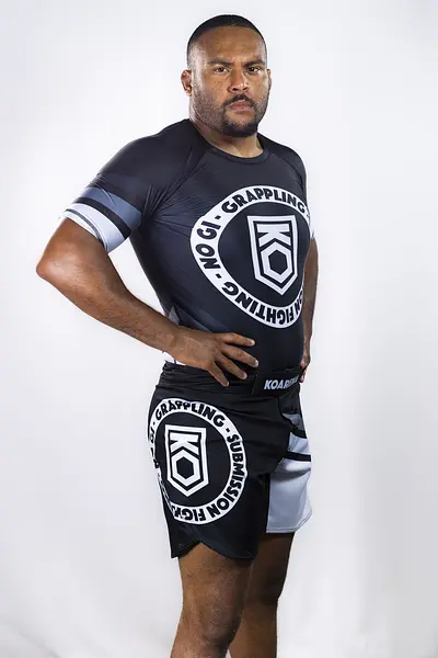 KOARENA Grappling Fight Shorts Negro