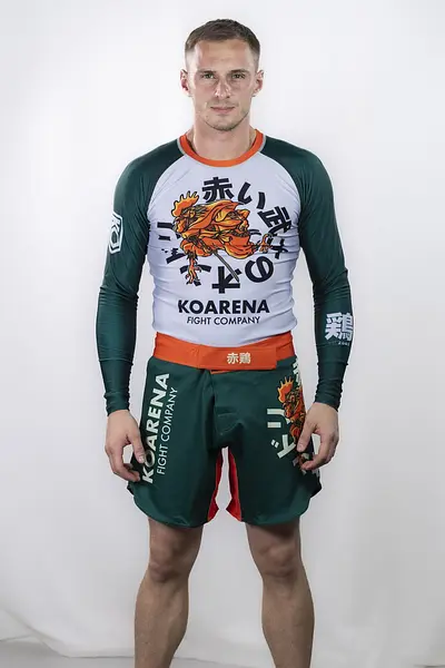 KOARENA Samurai Chicken Fight Short Verde