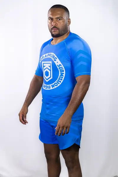 KOARENA Grappling Rashguard SS Azul