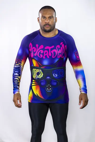 KOARENA Psycatdelic Rashguard LS Morado