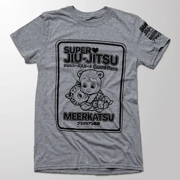Meerkatsu Super Jiu-Jitsu Kawaii T-Shirt